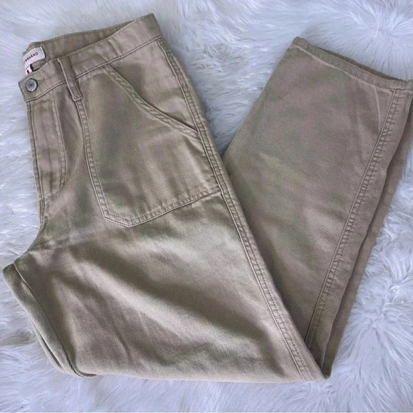 Lucky Brand Khaki 90's Loose High Rise Straight Jeans Size 8 / 29 - Picture 5 of 7
